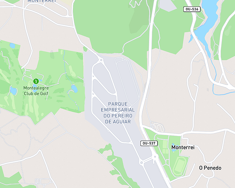 Un mapa que muestra la ubicación de AniCura Abros Hospital Veterinario