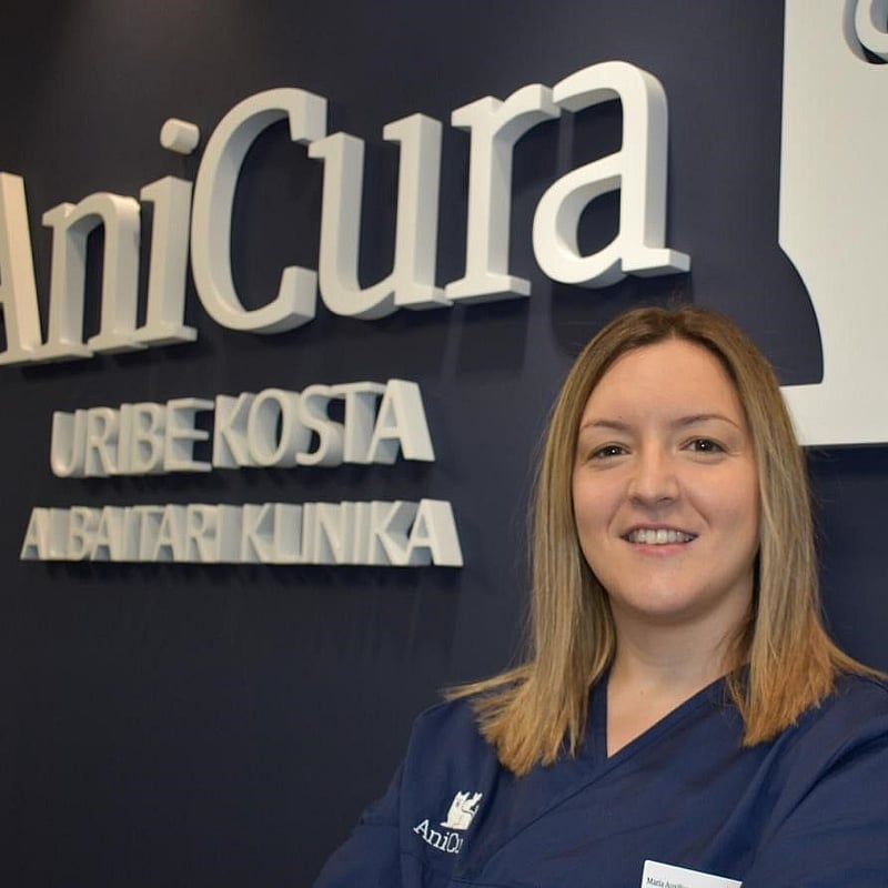 Foto de María Gónzalez, Auxiliar Técnico Veterinario