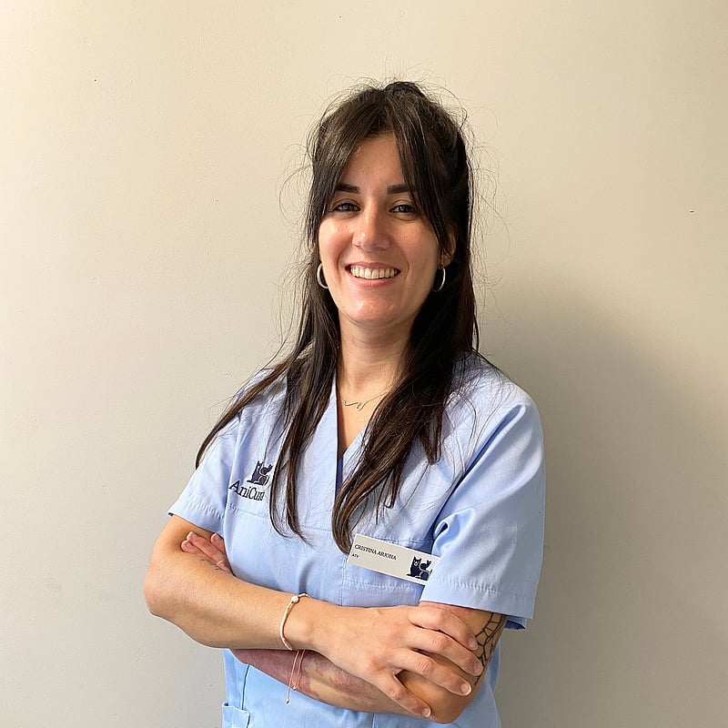 Foto de Cristina Arjona, Auxiliar Técnico Veterinario