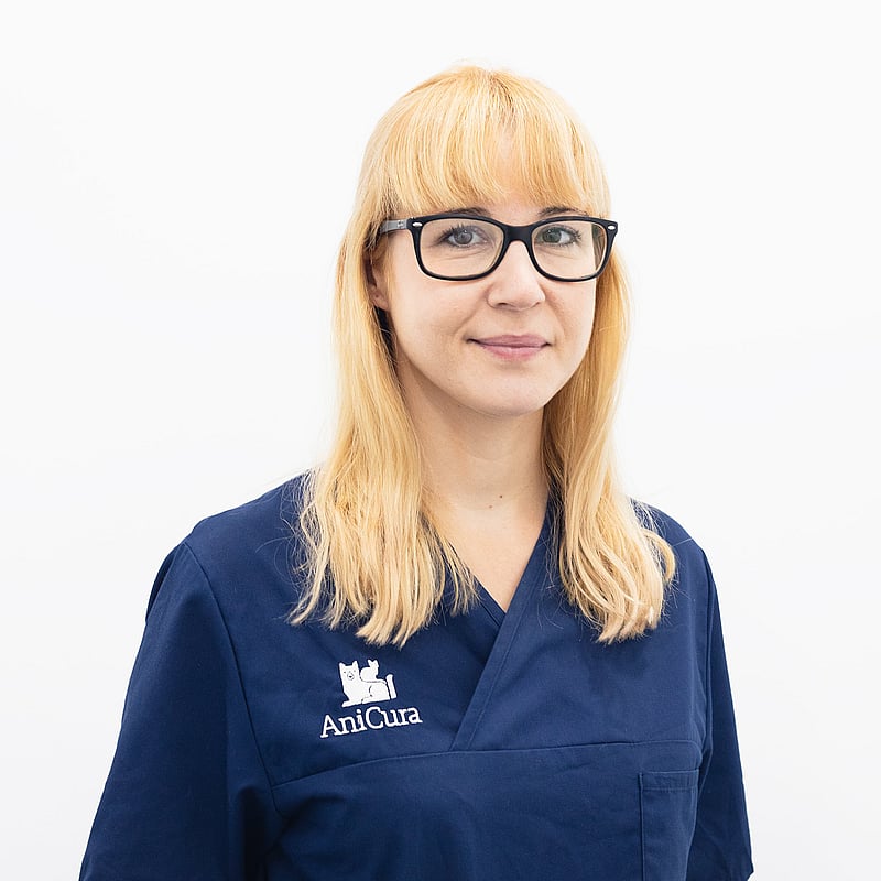 Foto de Carolina Sanz, Auxiliar Veterinaria