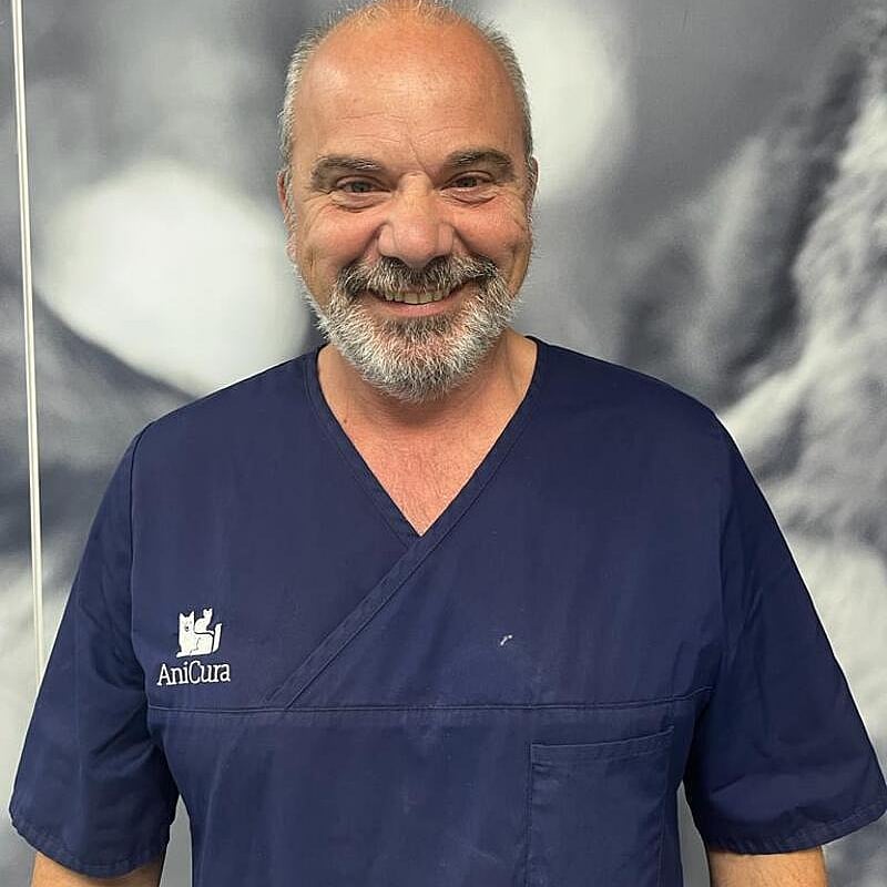 Foto de Ferran Vinaixa Peris, Veterinario Responsable Del Departamento De Traumatología Y Ortopedia