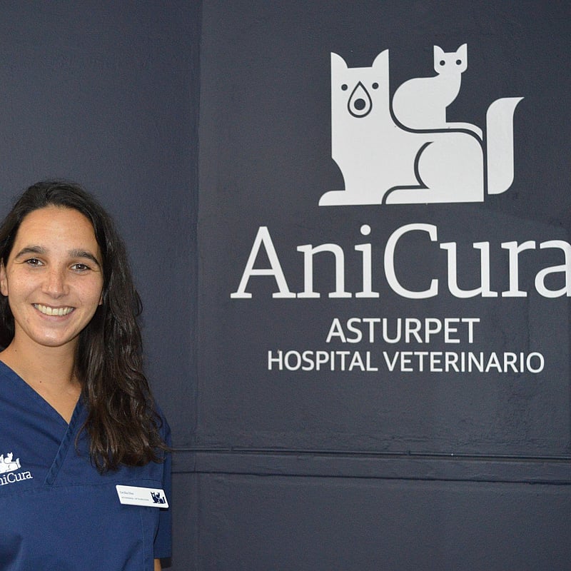 Foto de Cecilia Díaz, Médica Veterinaria