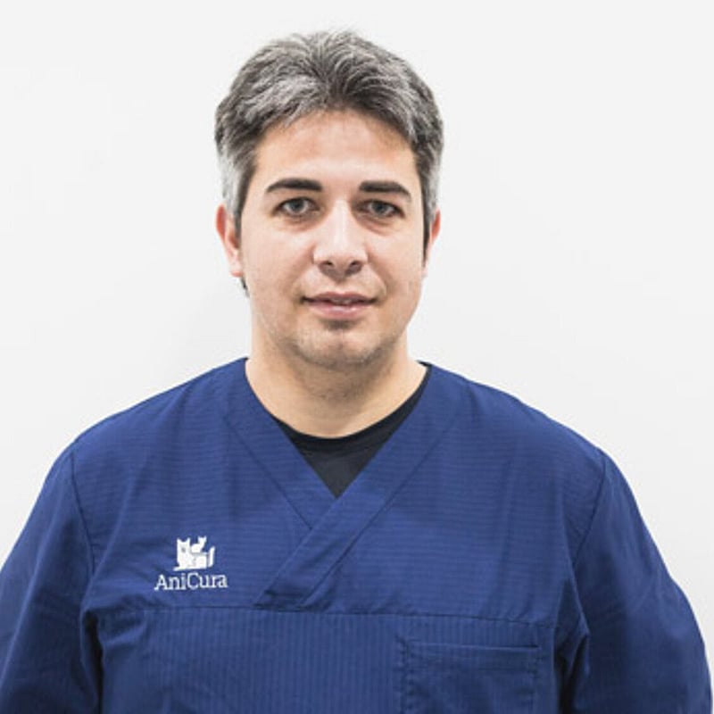 Foto de Rubén Moreno, Veterinario Del Servicio De Cirugía