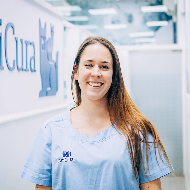 Foto de Lucía Lázaro, Auxiliar De Consultas