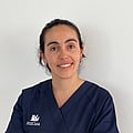 Foto de Alba Delgado, Rehabilitación