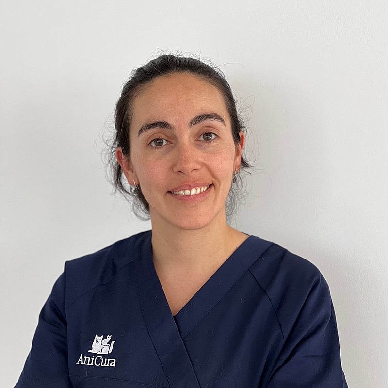 Foto de Alba Delgado, Rehabilitación