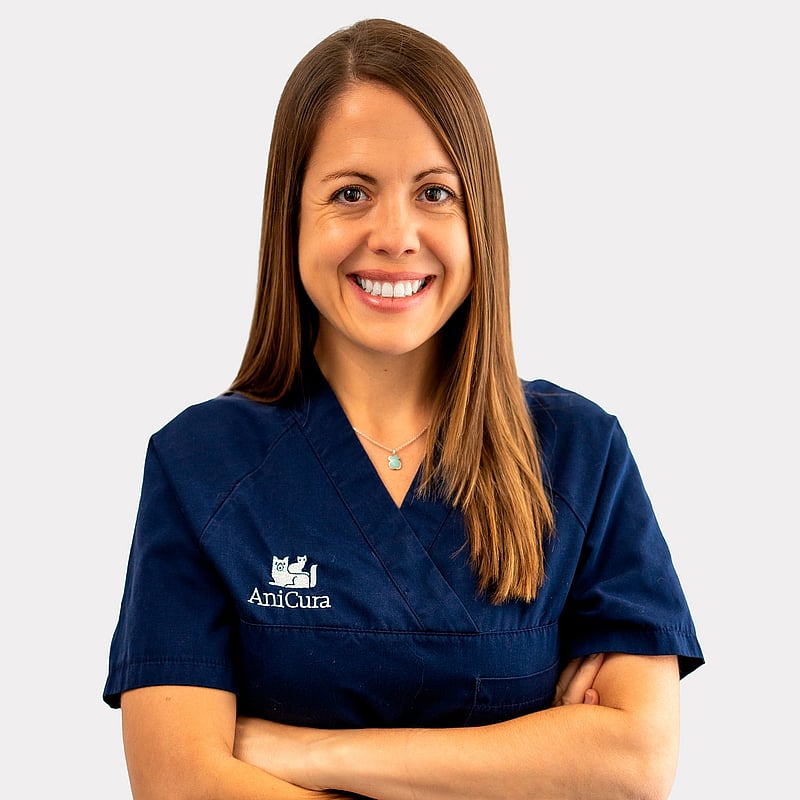 Foto de Lucía Iriarte, Veterinària