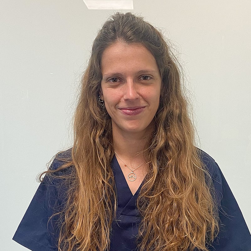 Foto de Maite Vergara, Veterinaria