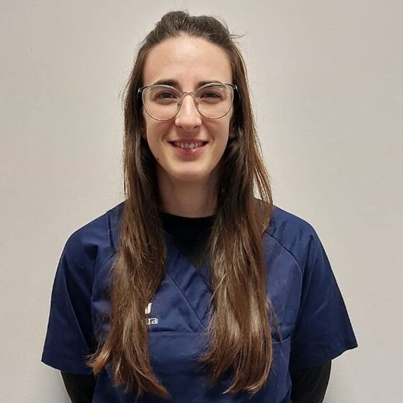 Foto de Olaia Cervera Melero, Auxiliar Técnico Veterinaria